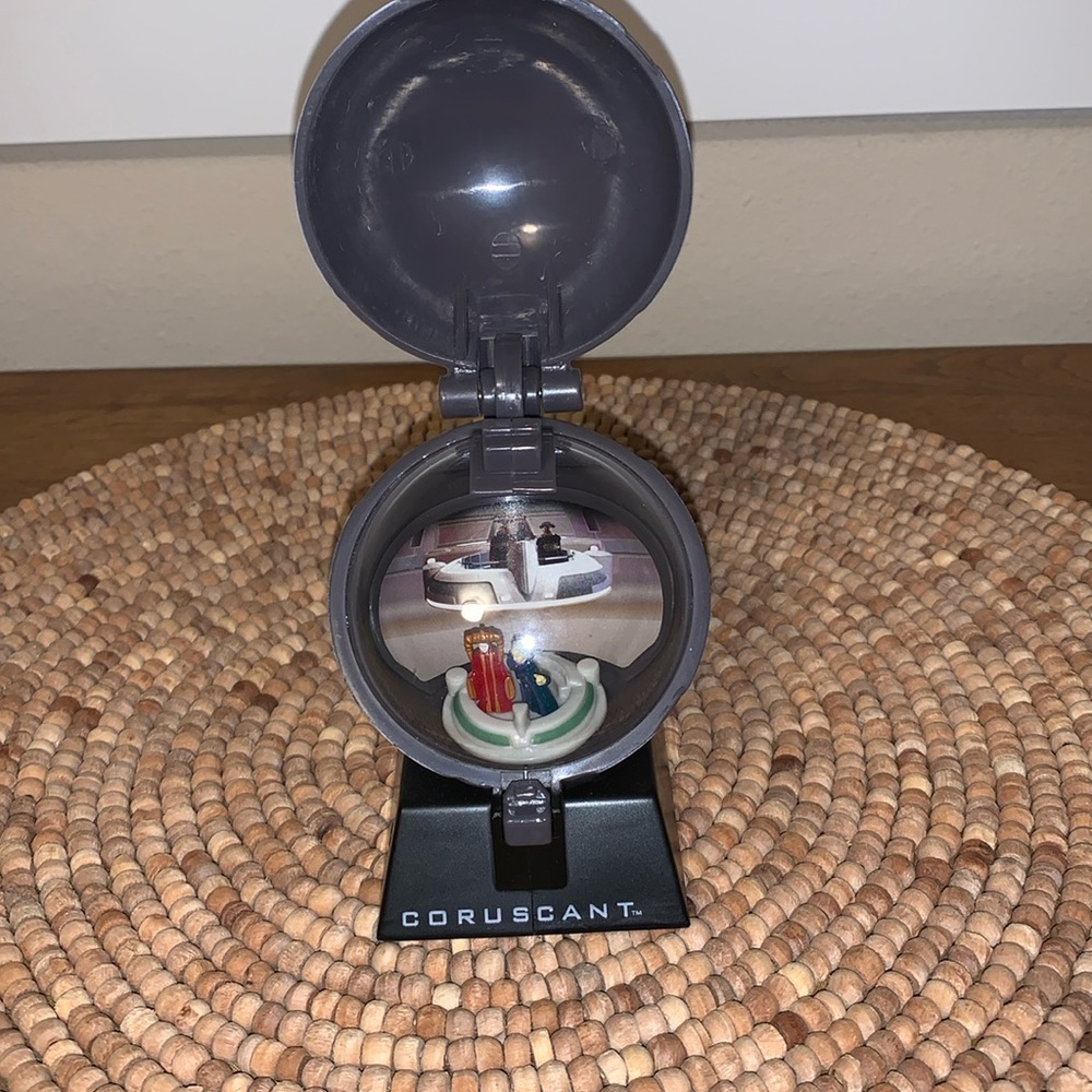 CORUSCANT Mini Planet Wind Up Globe